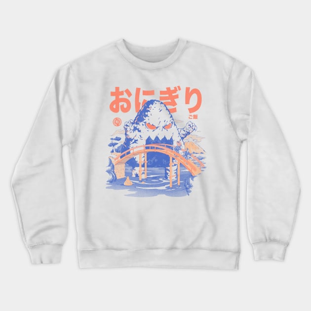 The Great Onigiri Crewneck Sweatshirt by Ilustrata